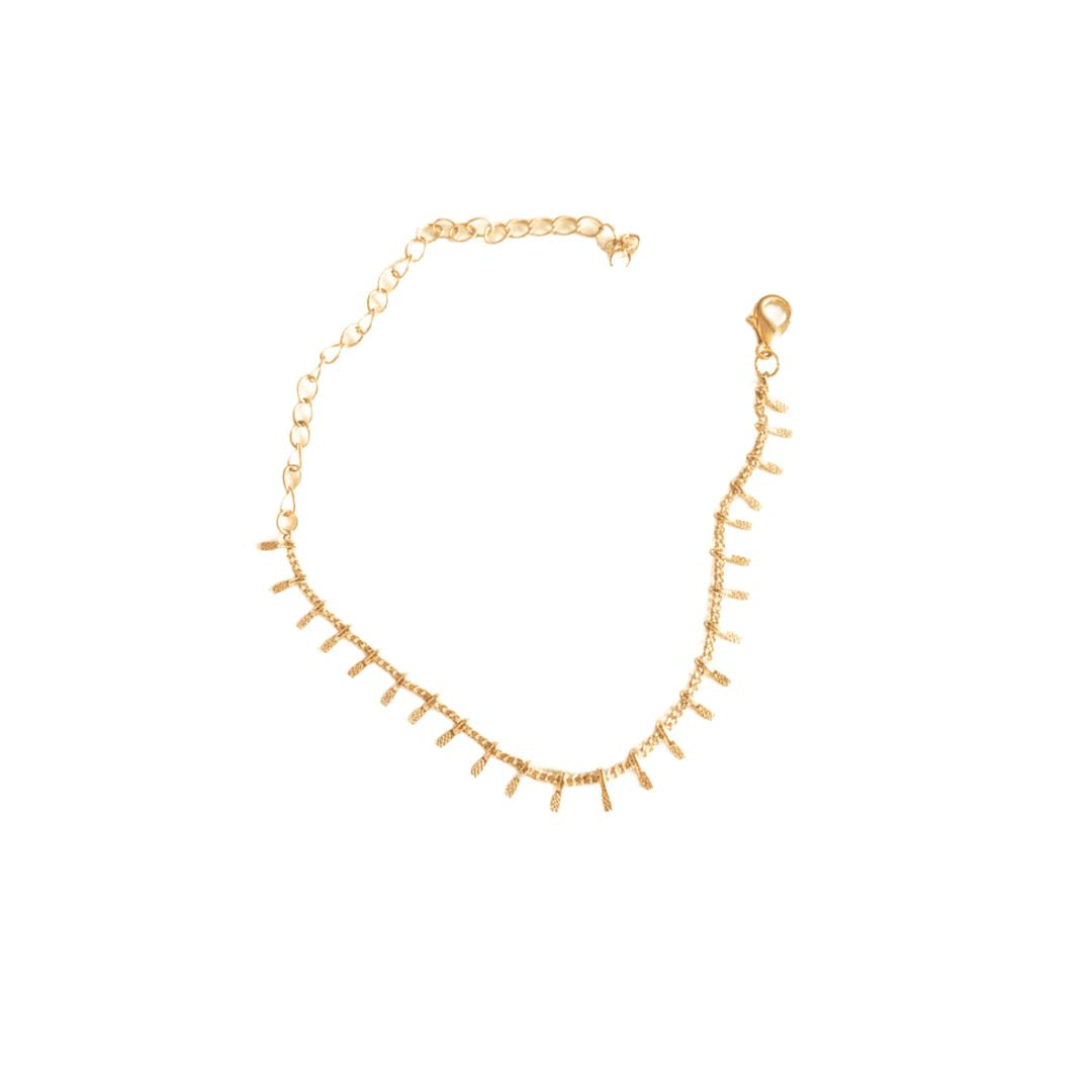 Marie - Bracelet fin doré