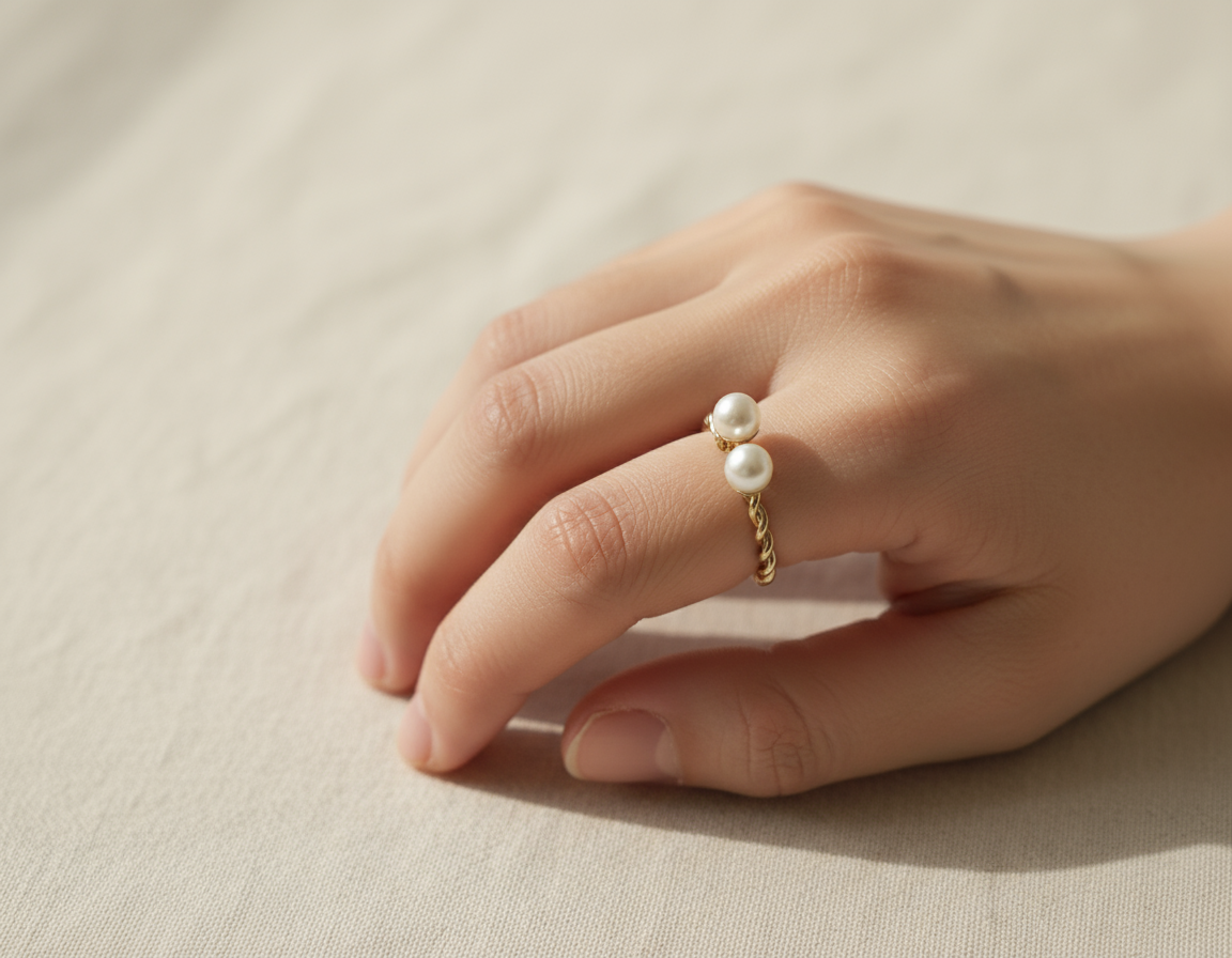 Mathilde - Bague Dorée