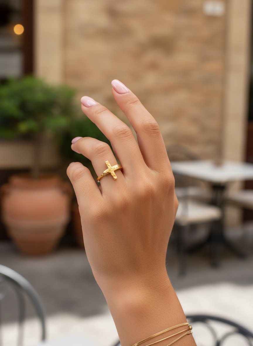 Ysia - Bague acier inoxydable