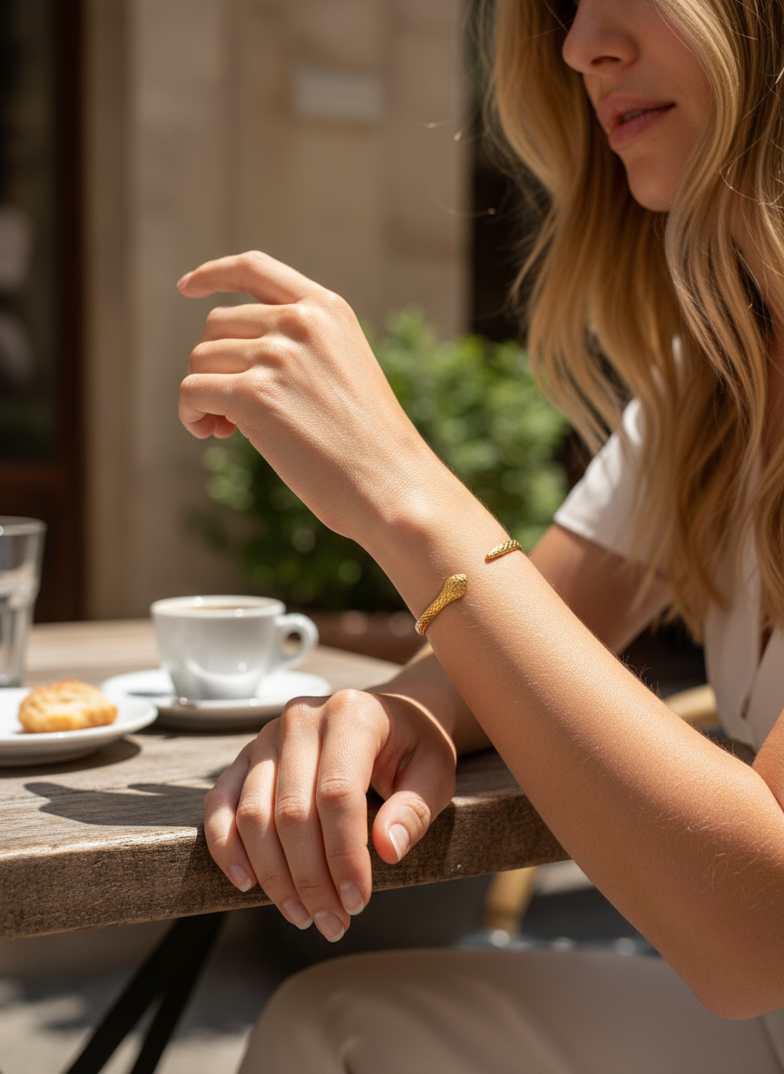 Elisia - Bracelet acier inoxydable