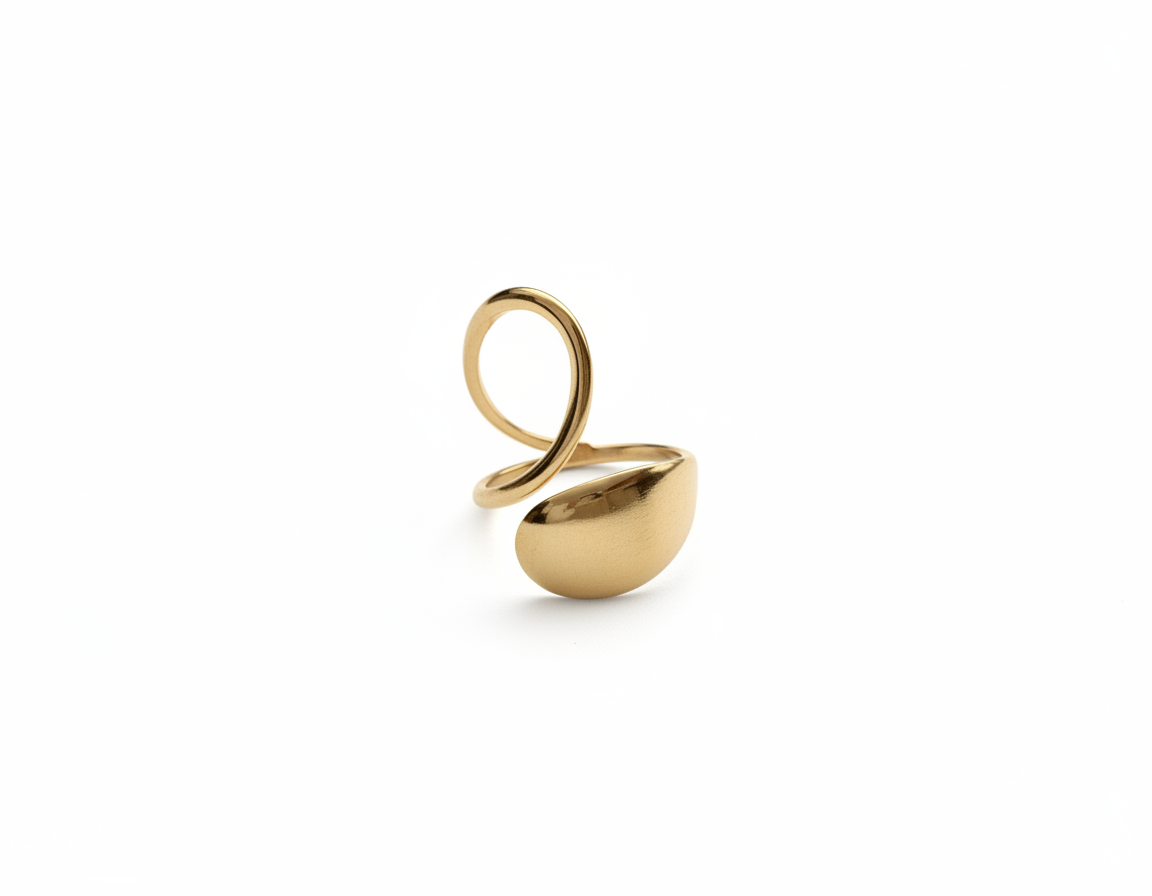Amélie - Bague acier inoxydable